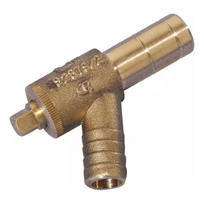Hep2O Brass draincock 15mm