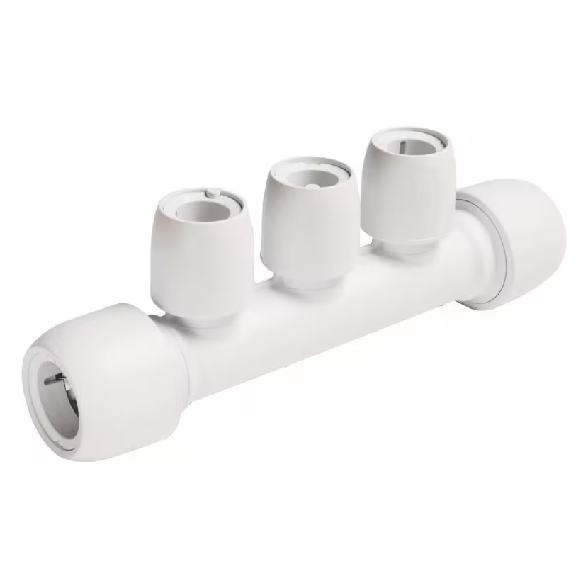 Hep2O 3Port Manifold22x15 PF/PF SameSide