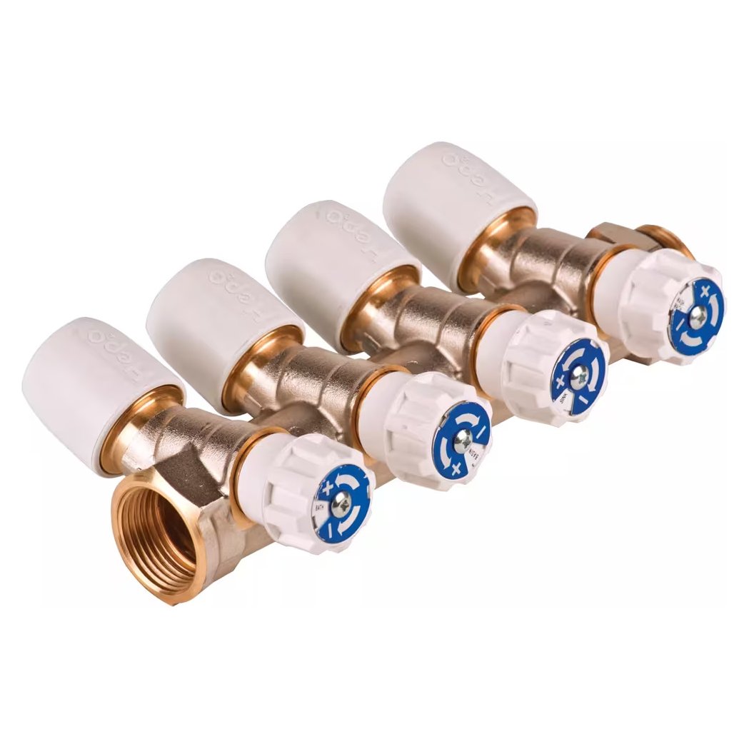 Hep2O 4 Port Valved Manifold 15 TM/TF/PF