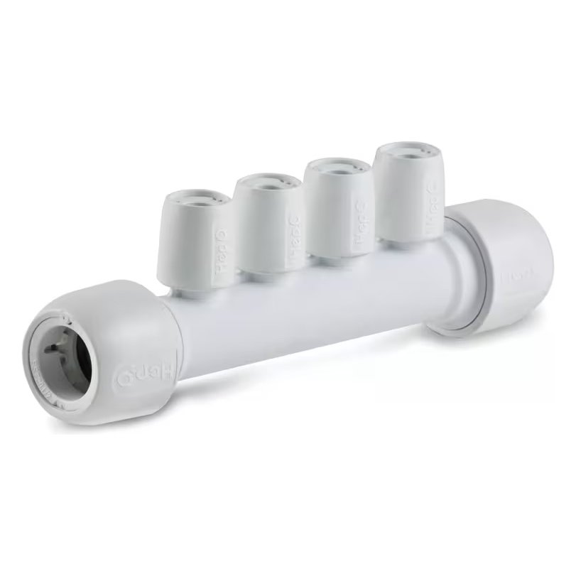 Hep2O 4Port Manifold22x10 PF/PF SameSide