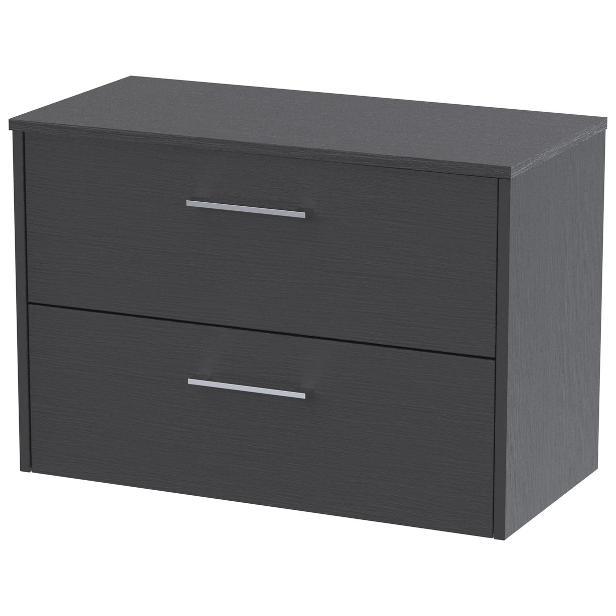 800 Wh 2-Drawer Vanity & Worktop - Graphite Grey