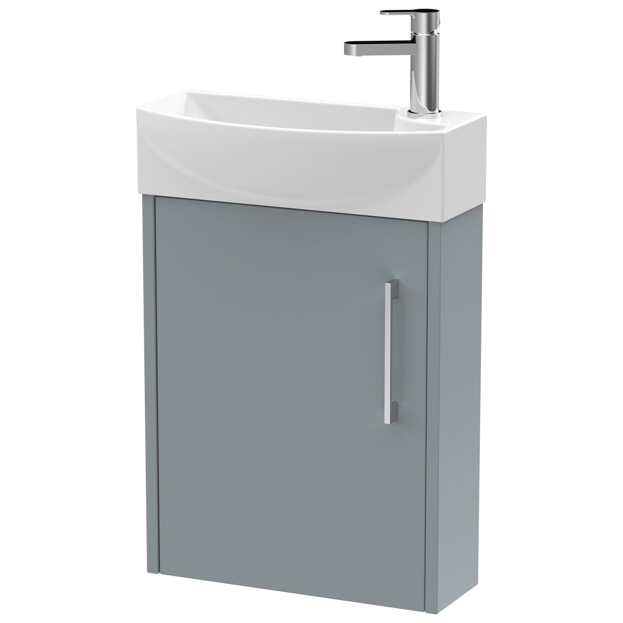 440 Wh 1-Door Unit & 1Th Basin Lh - Coastal Grey