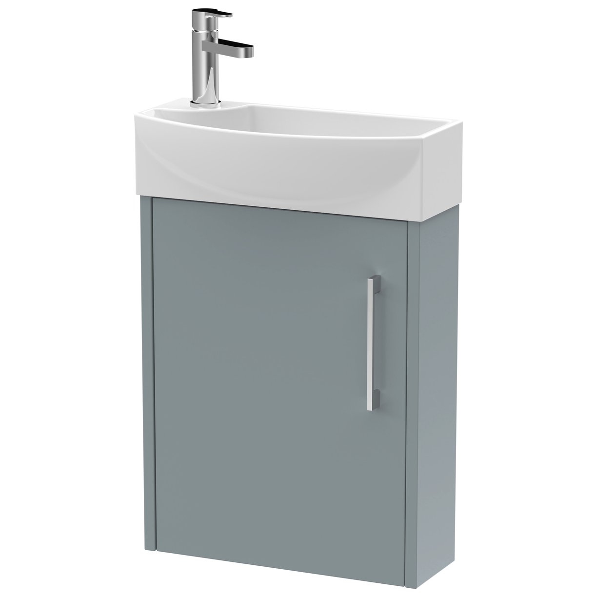440 Wh 1-Door Unit & 1Th Basin Rh - Coastal Grey
