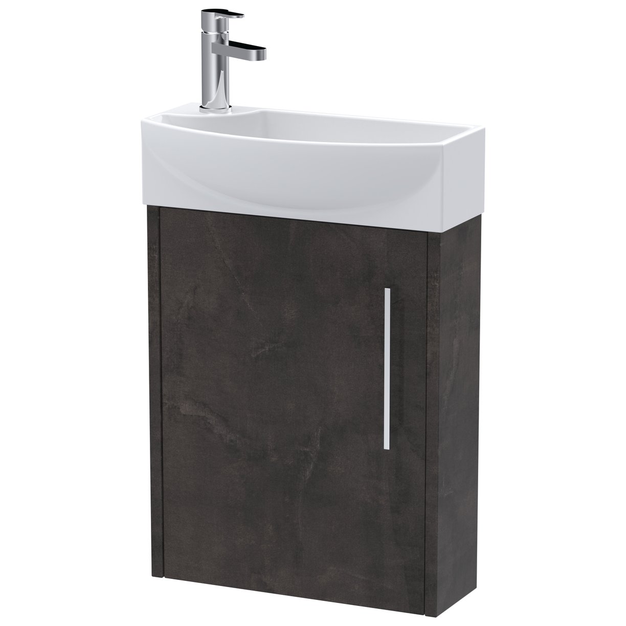 440 Wh 1-Door Unit & 1Th Basin Rh - Metallic Slate