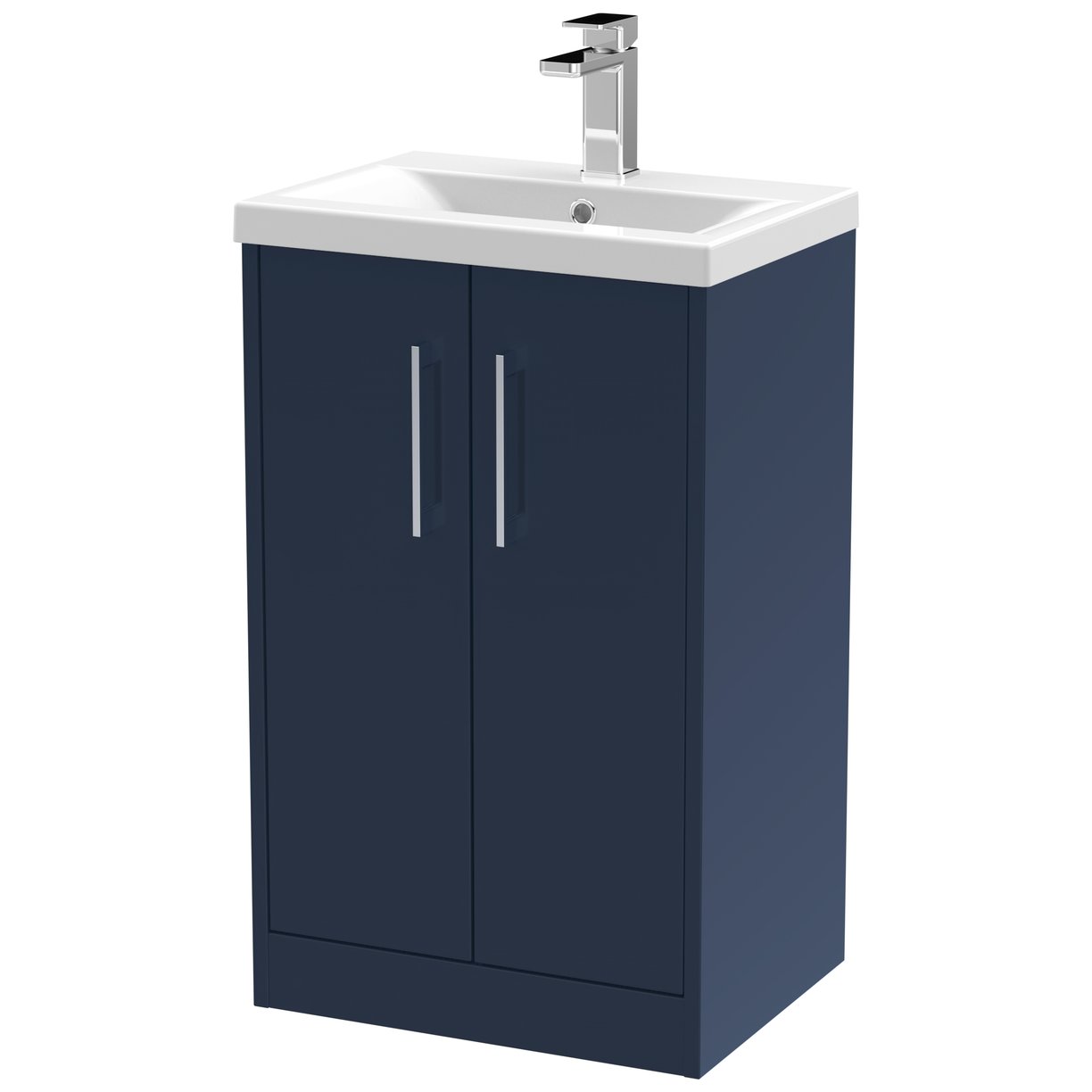 500 Fs 2-Door Vanity & Basin 1 - Indigo Blue