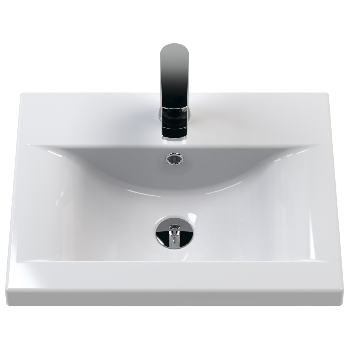 500 Fs 2-Door Vanity & Basin 1 - Indigo Blue