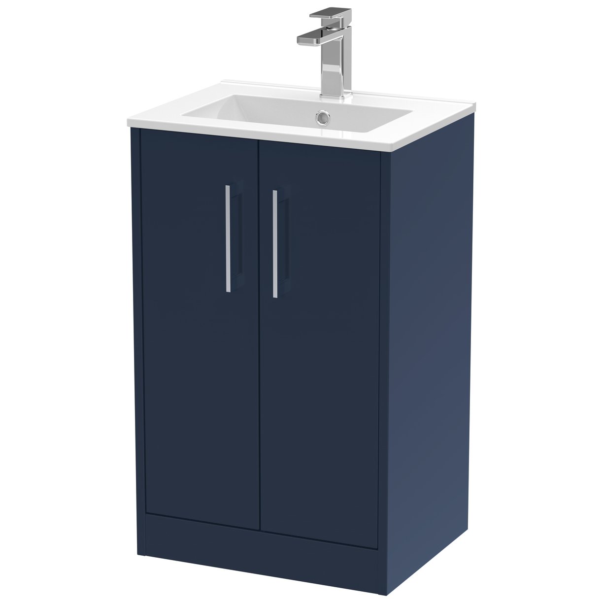 500 Fs 2-Door Vanity & Basin 2 - Indigo Blue