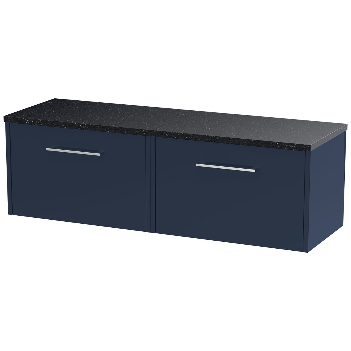 600 Wh 1-Drawer Vanity & Laminate Top - Indigo Blue