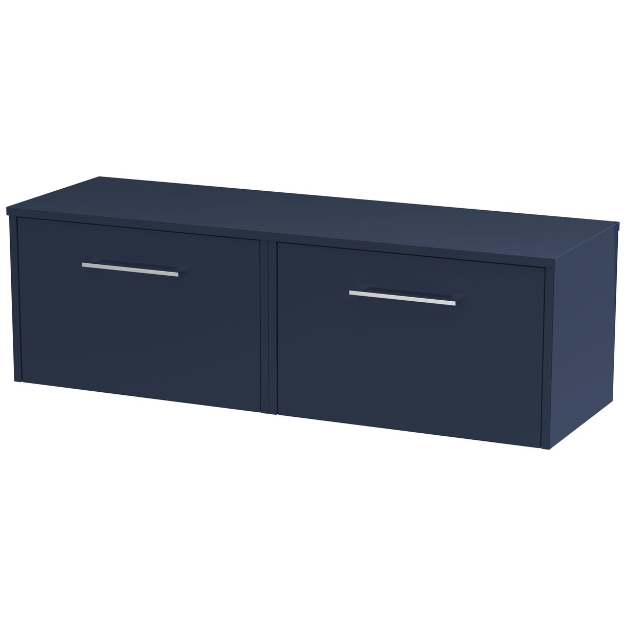 1200 Wh 2-Drawer Vanity & Worktop - Indigo Blue