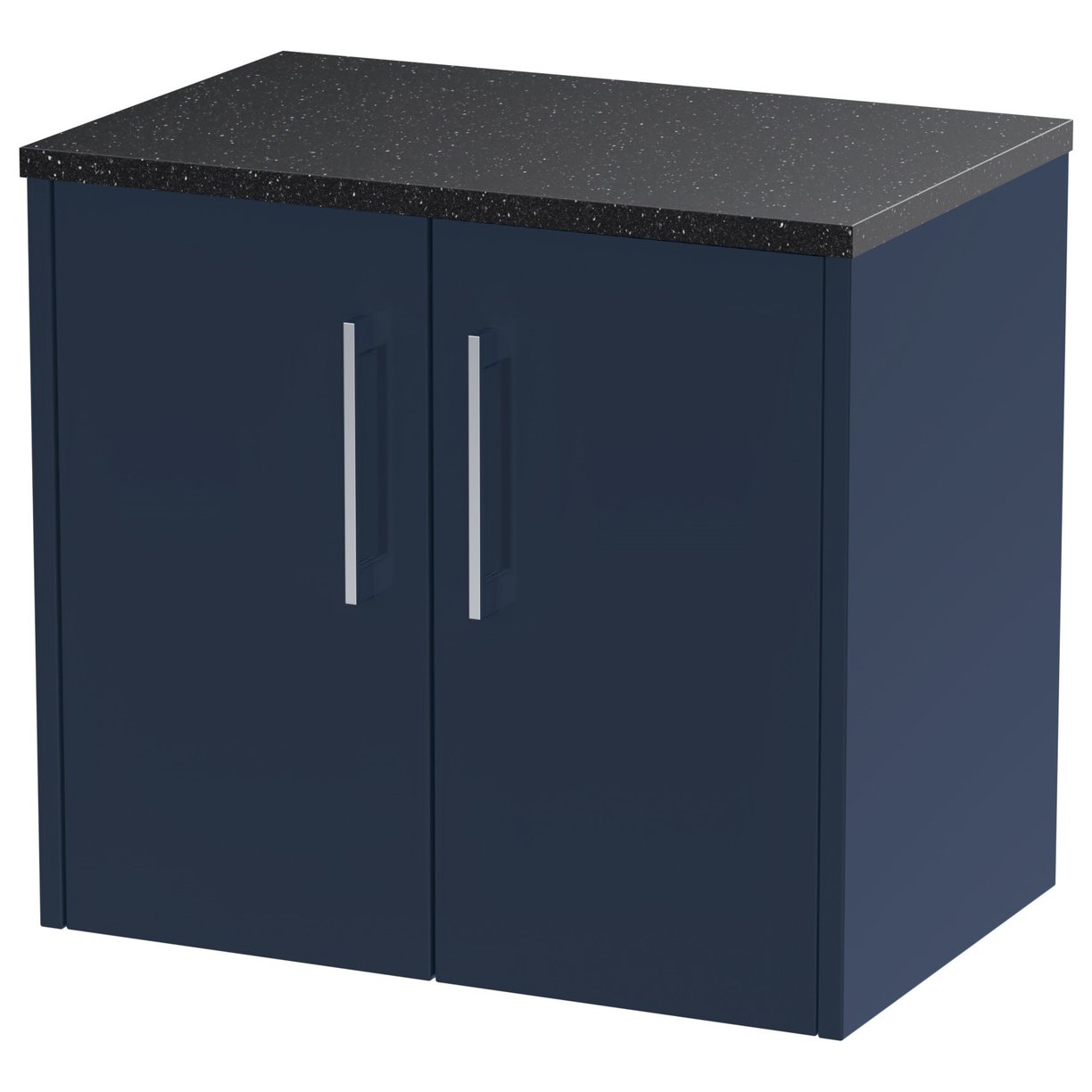 600 Wh 2-Door Vanity & Laminate Top - Indigo Blue