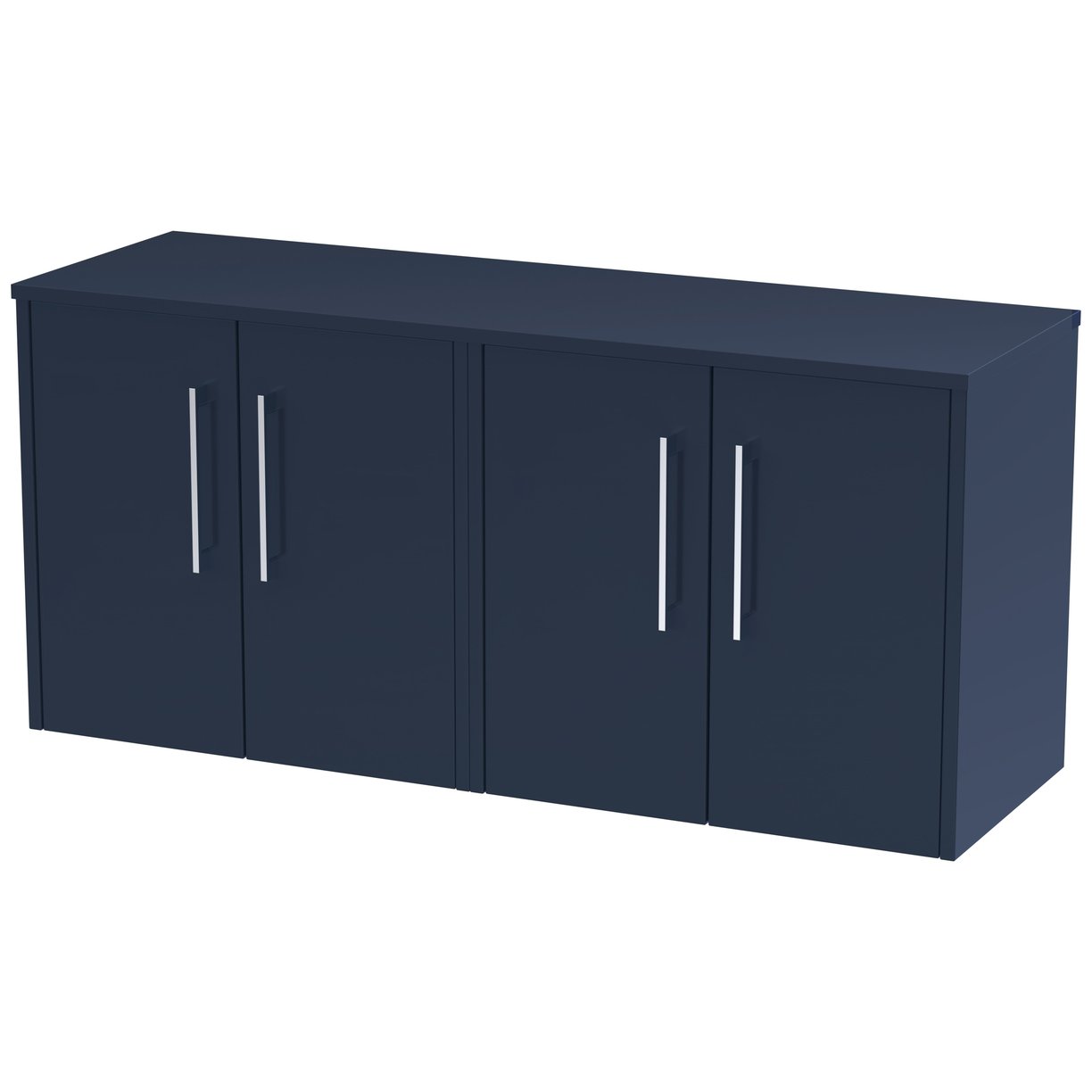 1200 Wh 4-Door Vanity & Worktop - Indigo Blue