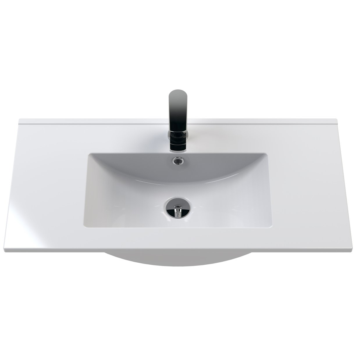 600 Wh 2-Drawer Vanity & Basin 2 - Indigo Blue