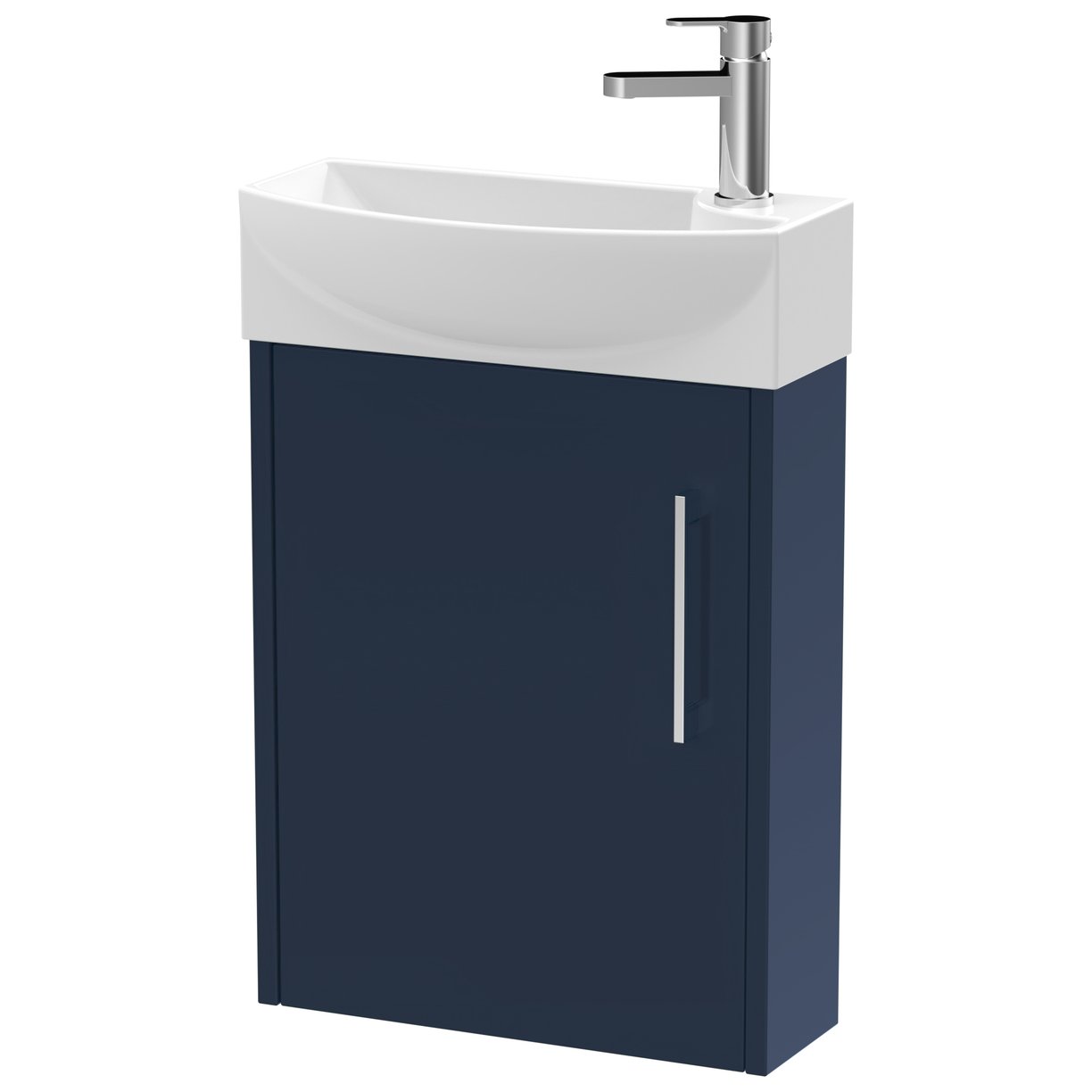 440 Wh 1-Door Unit & 1Th Basin Lh - Indigo Blue