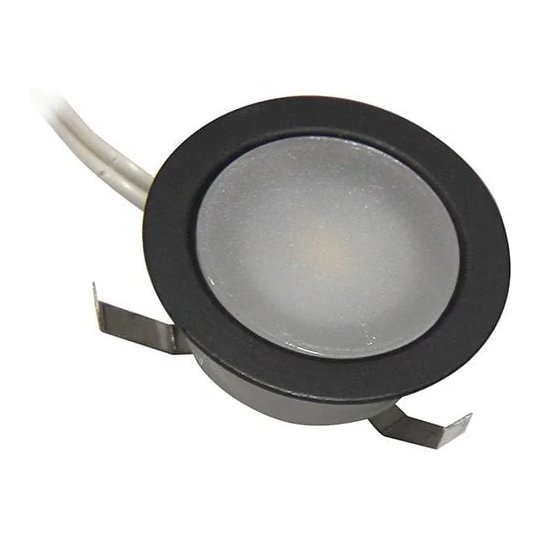 Sola IP65 Round 4 Light Spot Kit Matt Black Natural White & Driver
