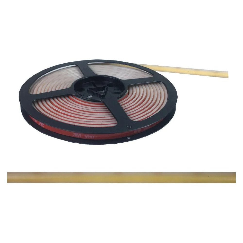 COB Dotless Tape IP65 480 LED / 9.6W/m Natural White 5m & Clip Connector