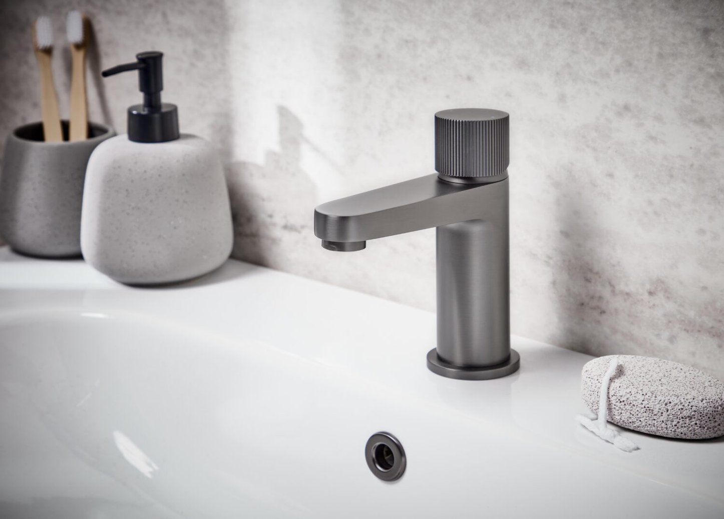 Koko Mini Basin Tap Gunmetal