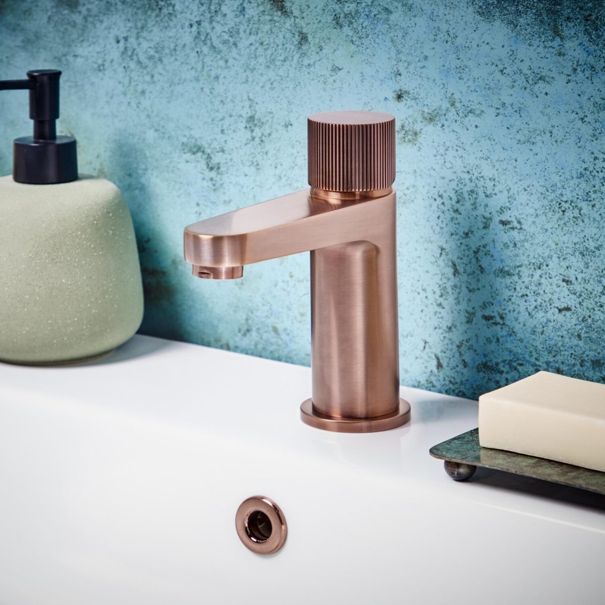 Koko Mini Basin Tap Brushed Bronze