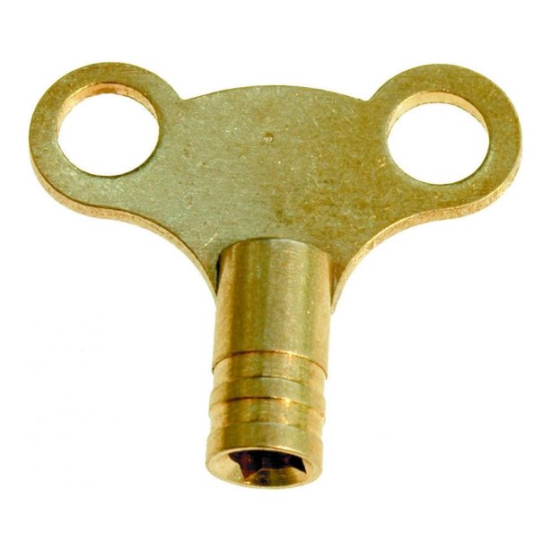 Brass G/F Type Radiator Bleed Key