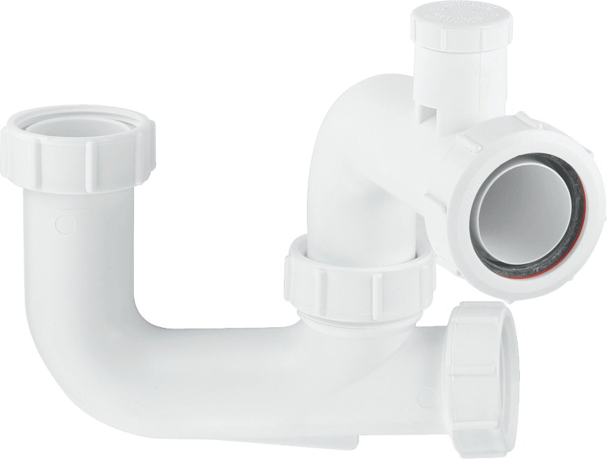 McAlpine antisiph bath trap 75mm x1.1/2" L10V