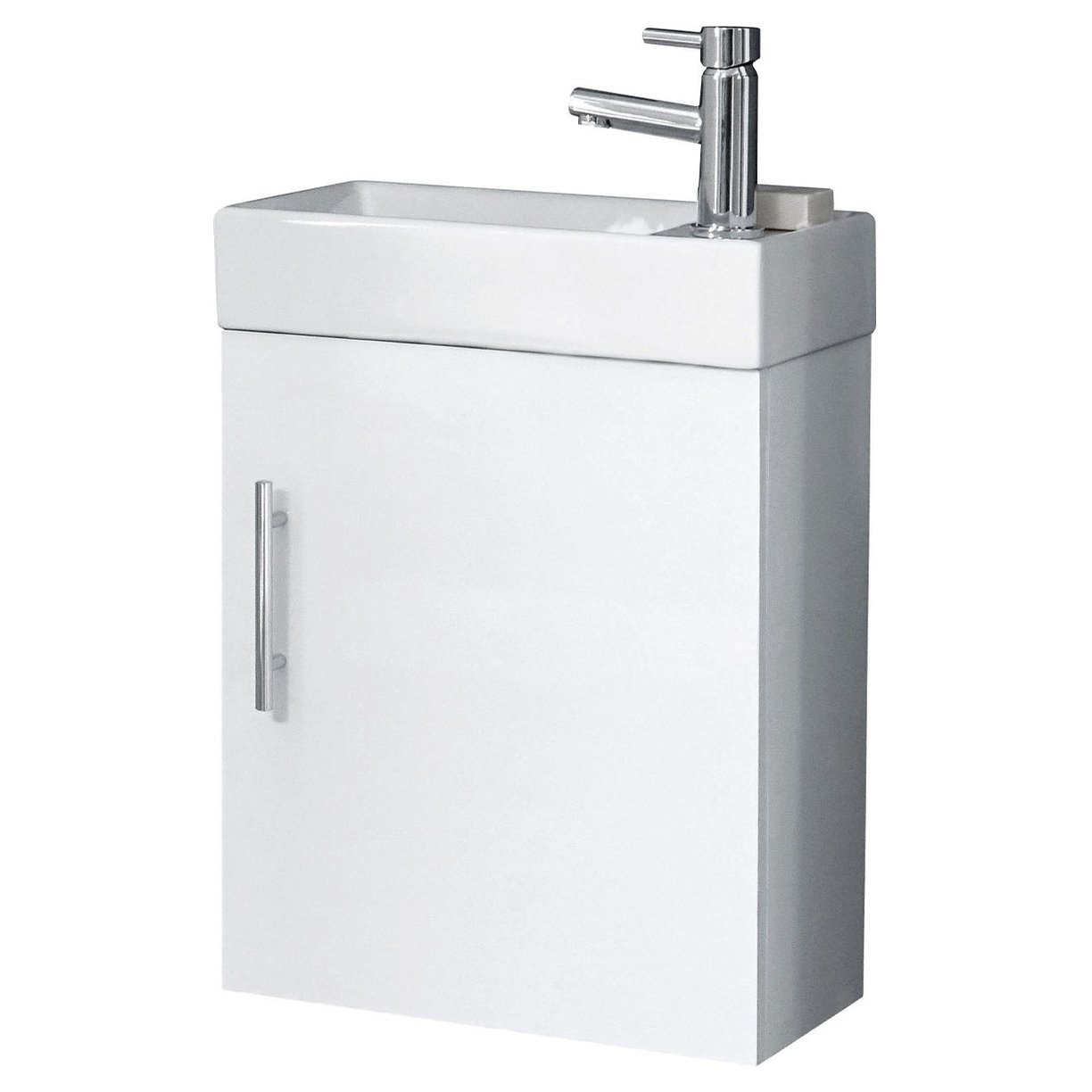 Lanza Cloakroom Vanity Wall Mounted