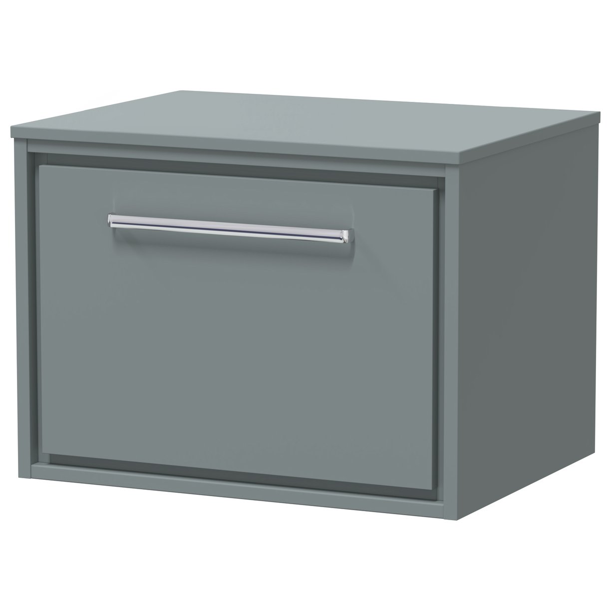 600 WH 1-Drawer Unit & Worktop - Coastal Grey