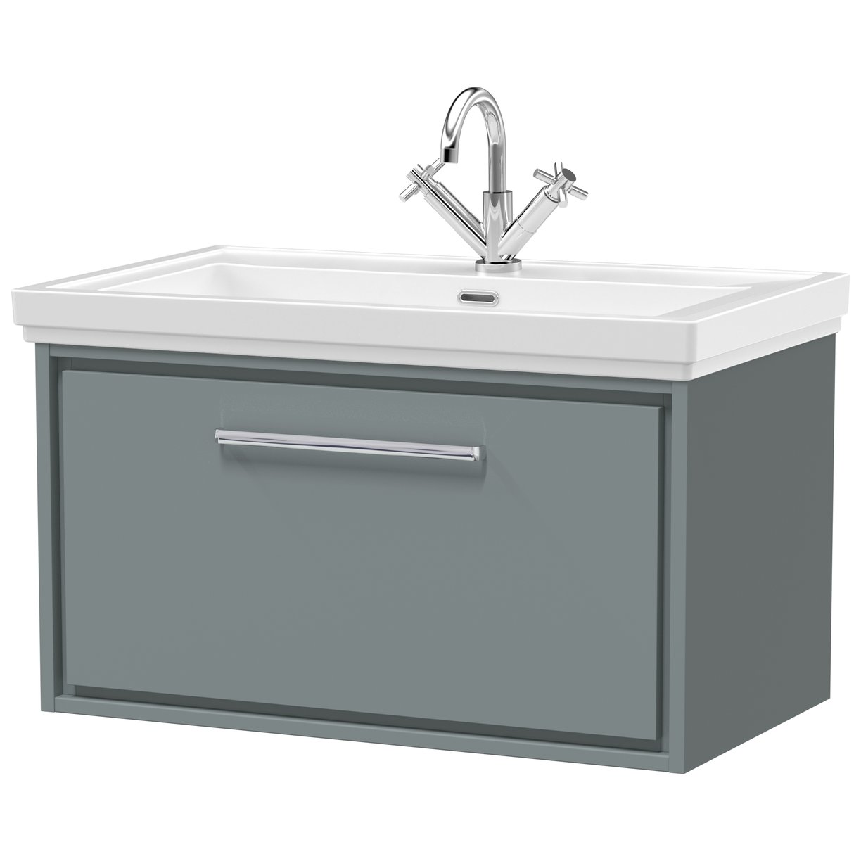 800 WH 1-Drawer Unit Classique Basin 1TH - Coastal Grey
