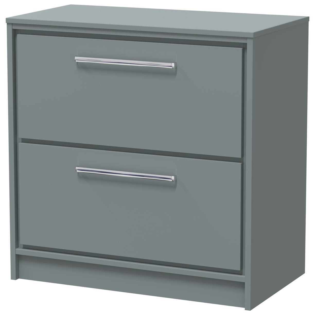 800 FS 2-Drawer Unit & Worktop - Coastal Grey
