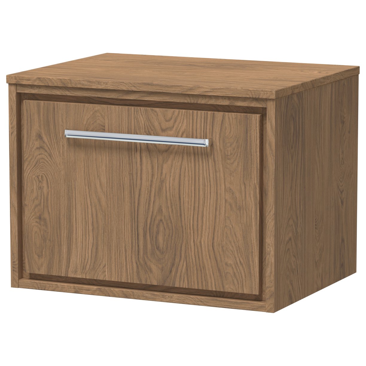 600 WH Single Drawer Unit & Worktop - Antique Oak