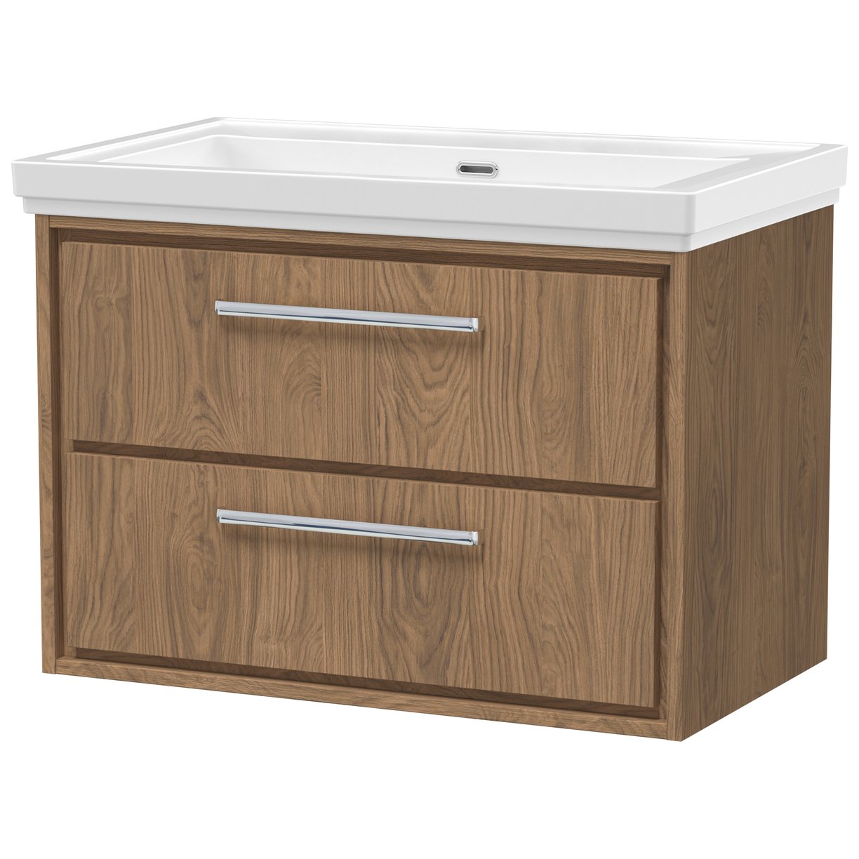 800 WH 2-Drawer Unit & Basin 0TH - Antique Oak