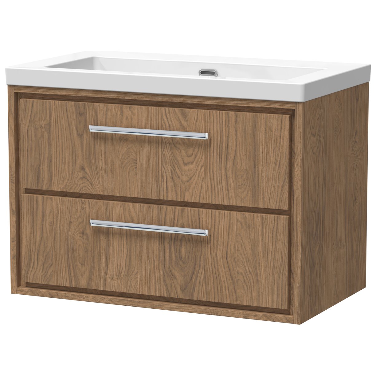 800 WH 2-Drawer Unit & Basin 0TH - Antique Oak