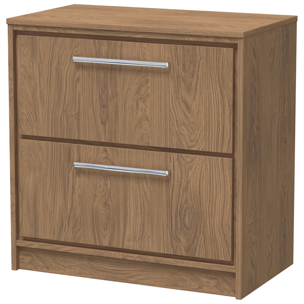 800 FS 2-Drawer Unit & Worktop - Antique Oak