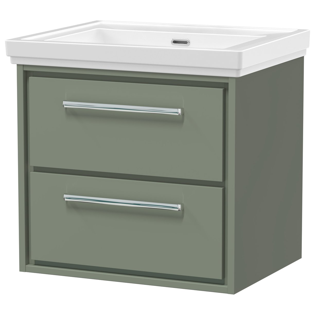 600 WH 2-Drawer Unit Classique Basin 0TH - Fern Green