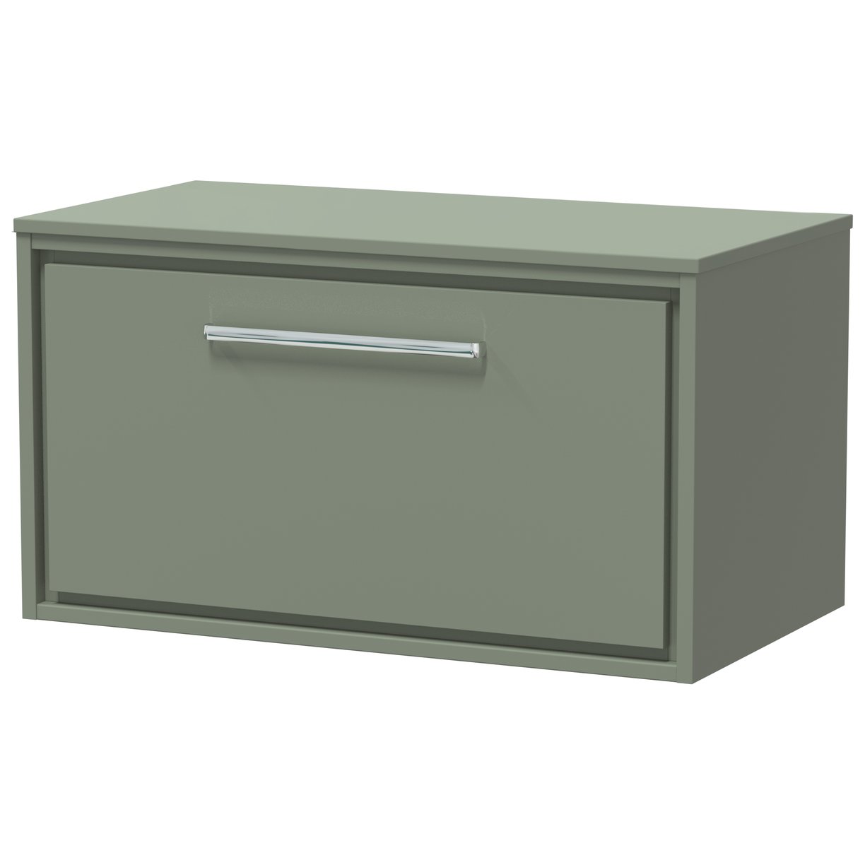 800 WH 1-Drawer Unit & Worktop - Fern Green