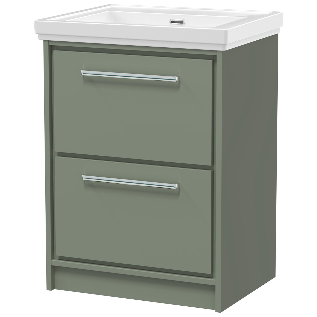 600 FS 2-Drawer Unit Classique Basin 0TH - Fern Green