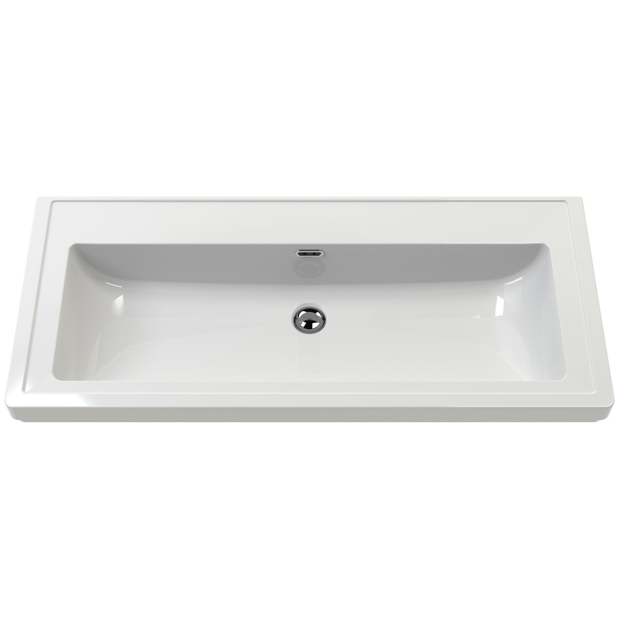 600 FS 2-Drawer Unit Contemp Basin 0TH - Fern Green