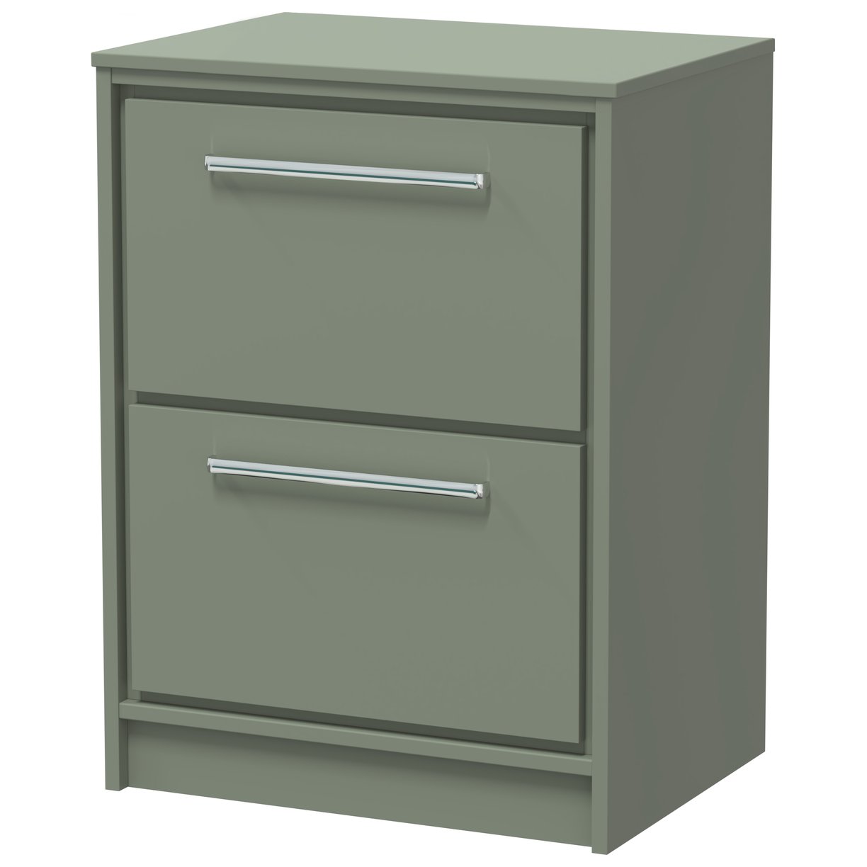 600 FS 2-Drawer Unit & Worktop - Fern Green