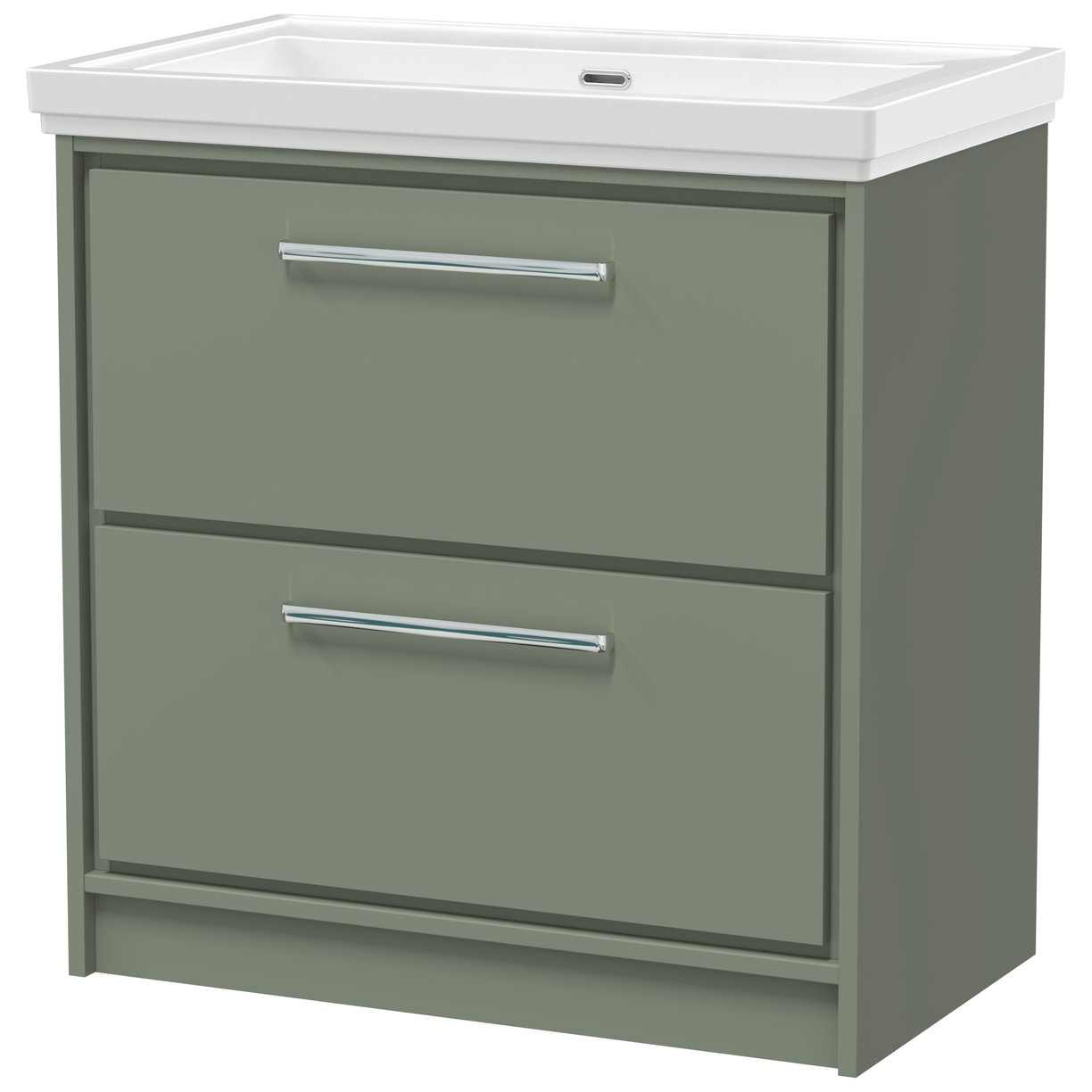 800 FS 2-Drawer Unit Classique Basin 0TH - Fern Green