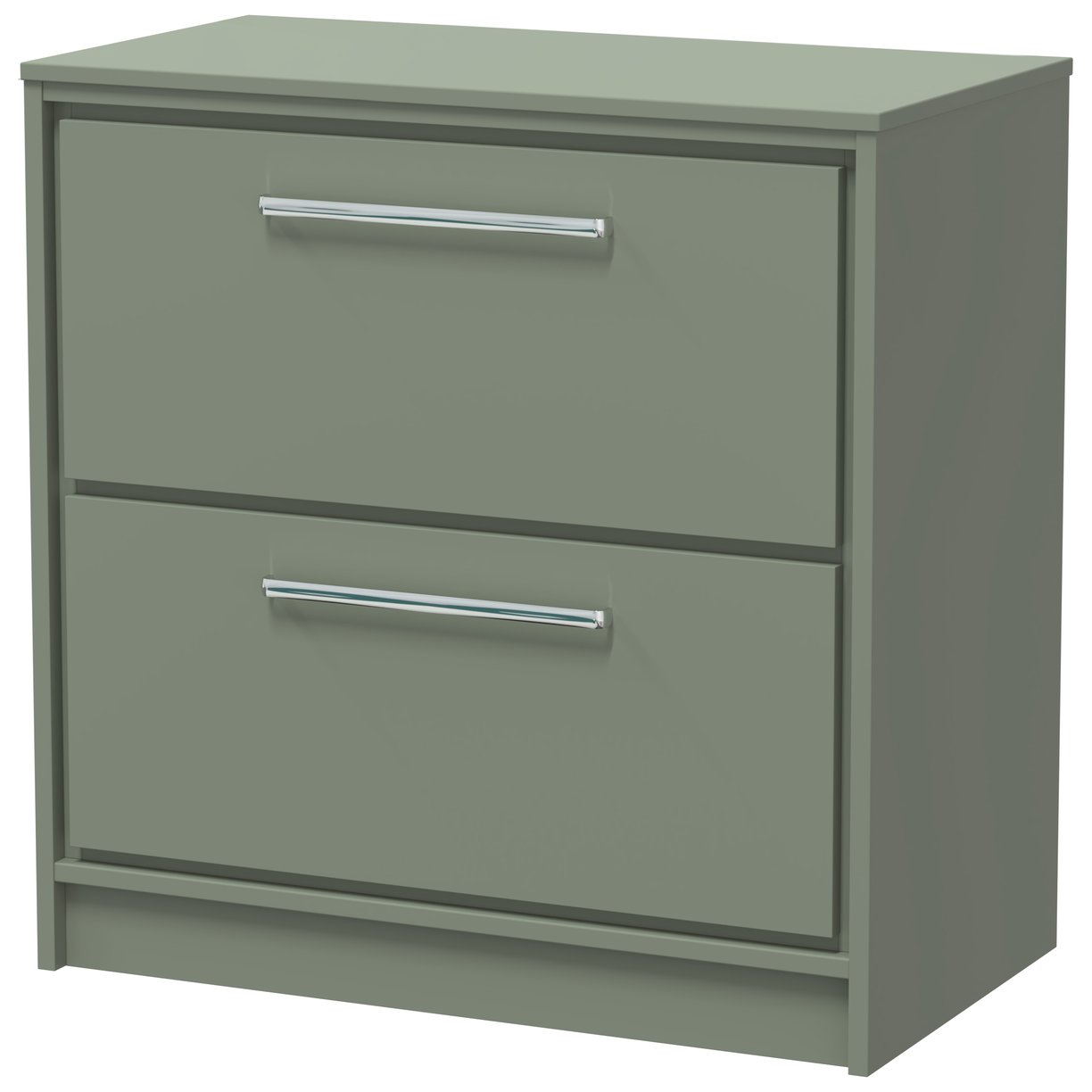 800 FS 2-Drawer Unit & Worktop - Fern Green