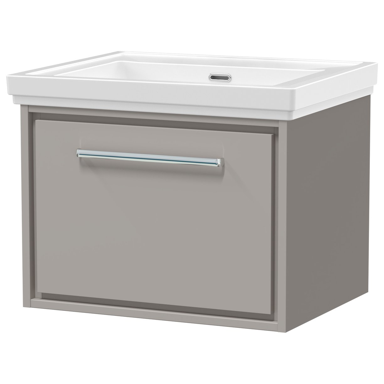 600 WH 1-Drawer Unit Classique Basin 0TH - Pebble Grey