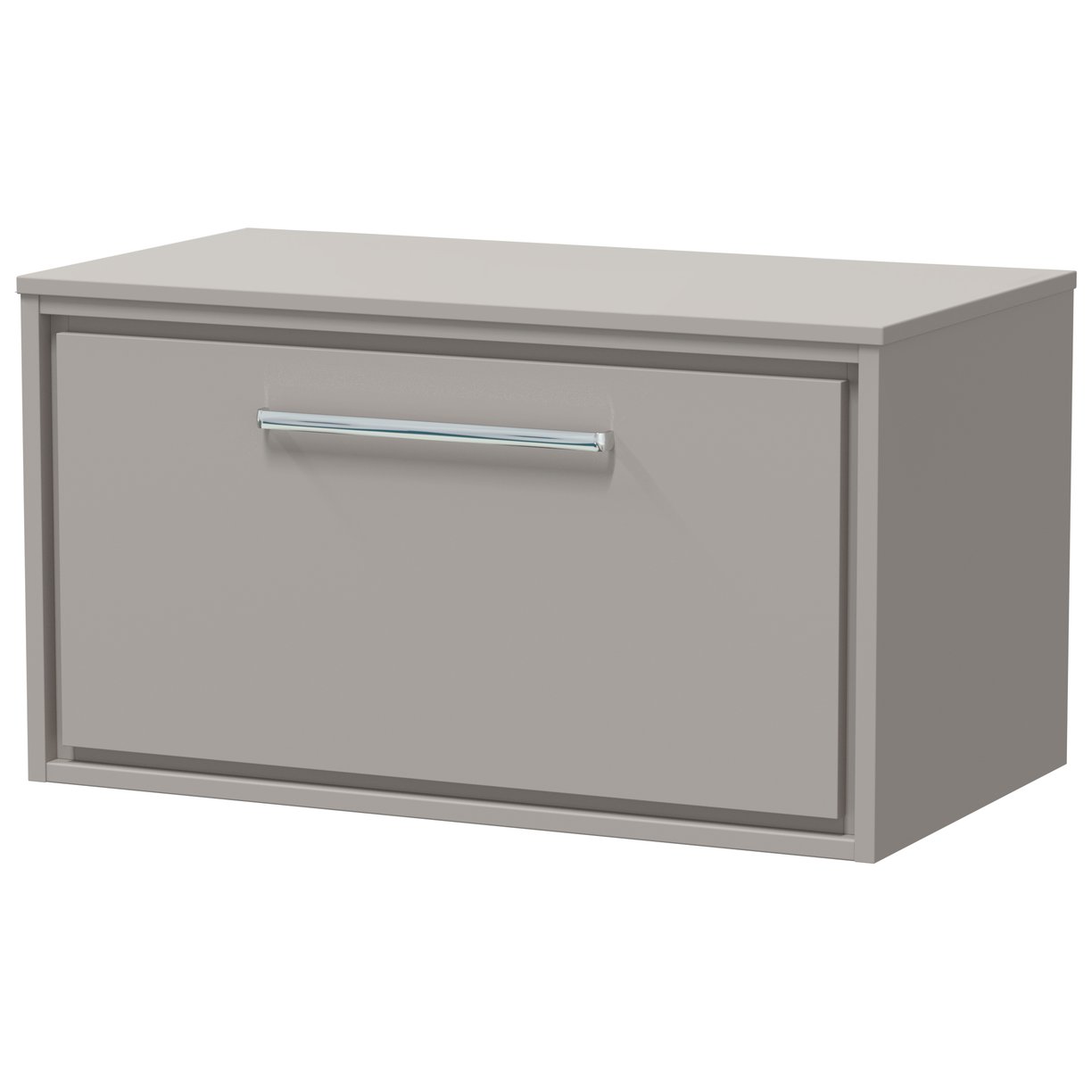 800 WH 1-Drawer Unit & Worktop - Pebble Grey