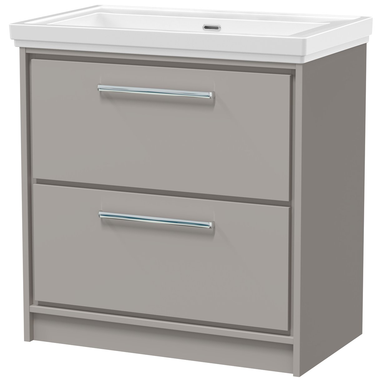 800 FS 2-Drawer Unit Classique Basin 0TH - Pebble Grey