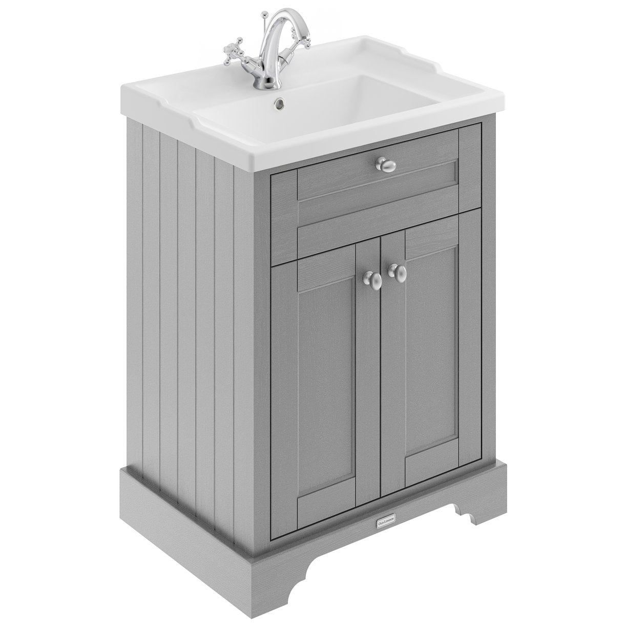 600Mm Cabinet & Basin (1Th) - Storm Grey