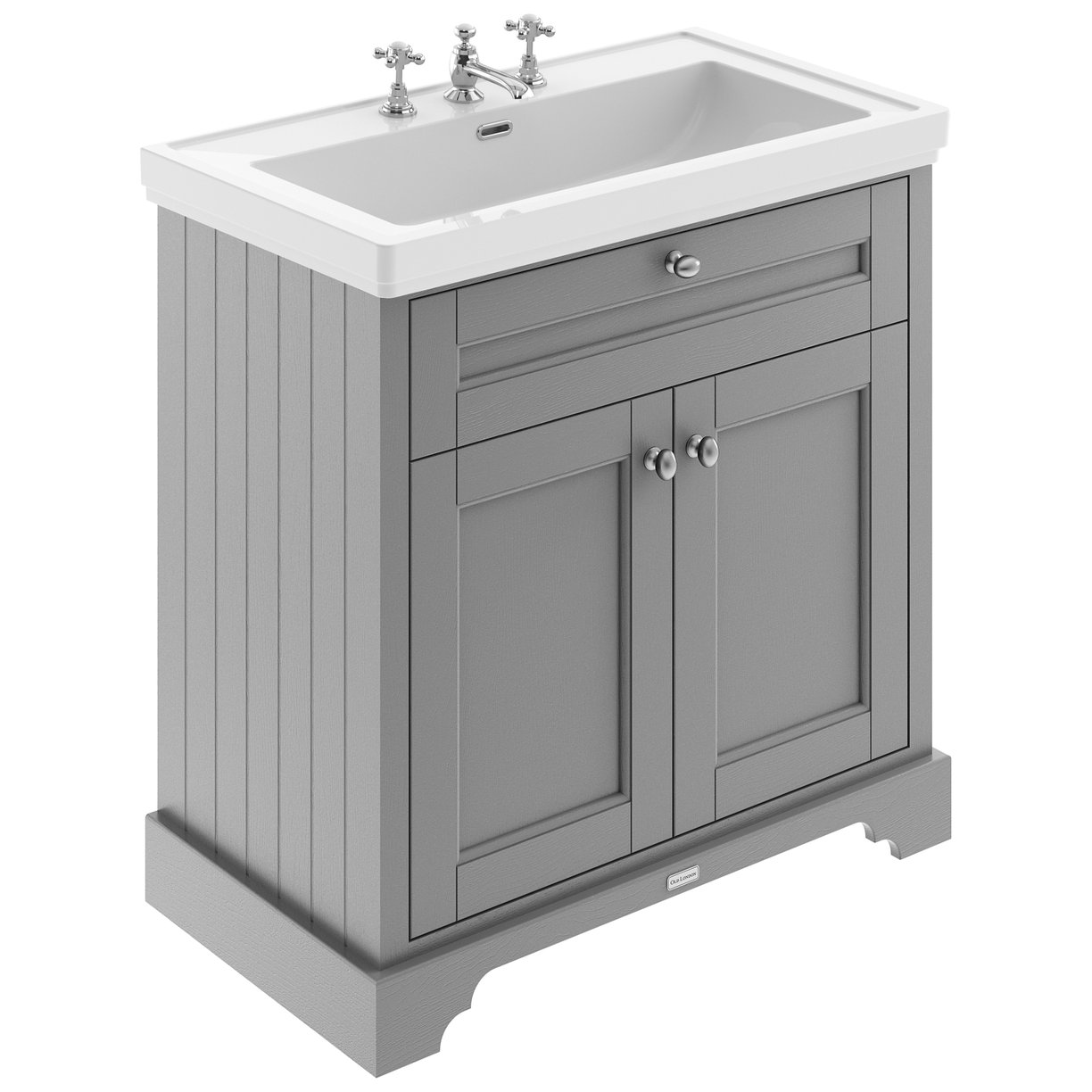 800 2-Door Unit & Classic Basin 3Th - Storm Grey