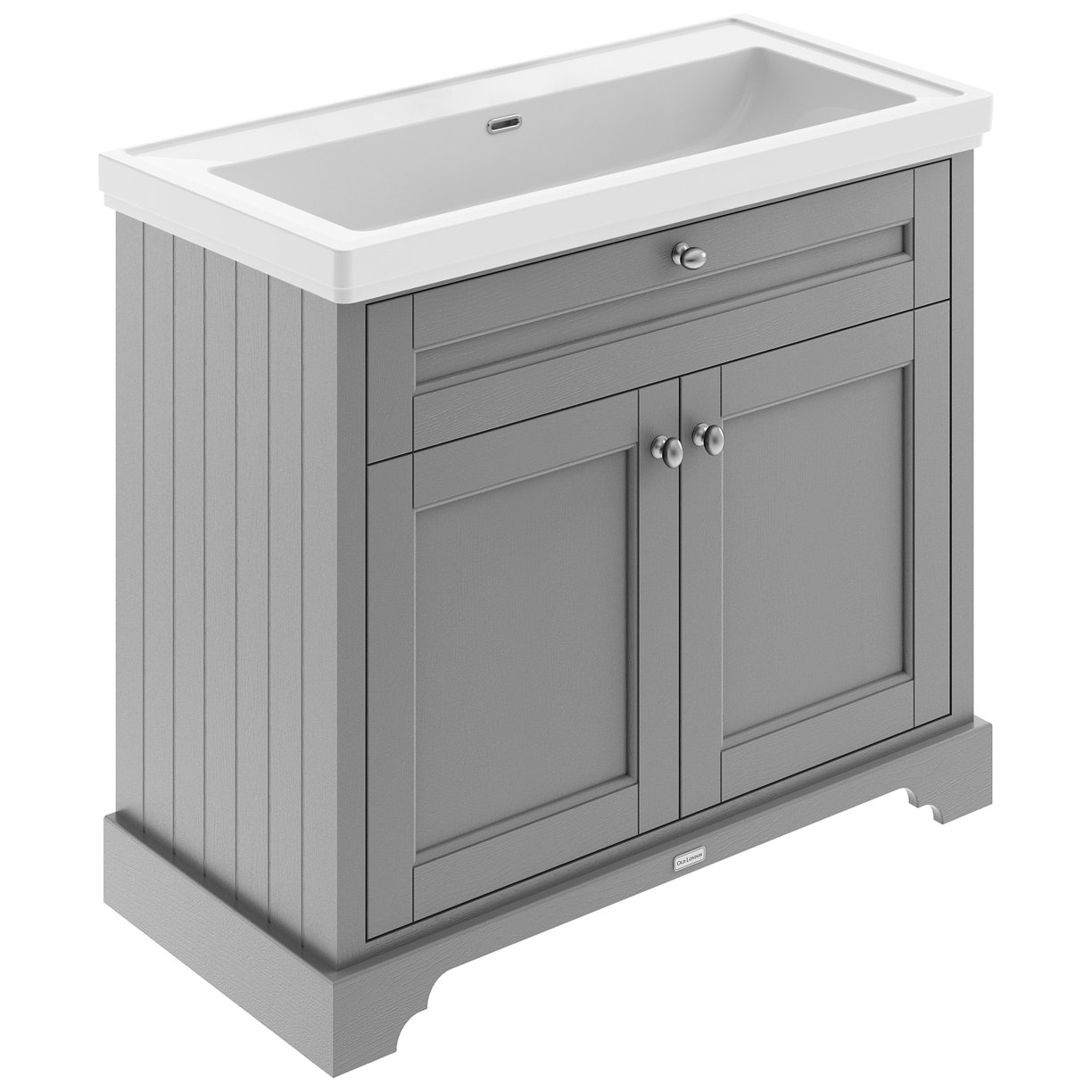 1000 2-Door Unit & Classique Basin 0TH - Storm Grey