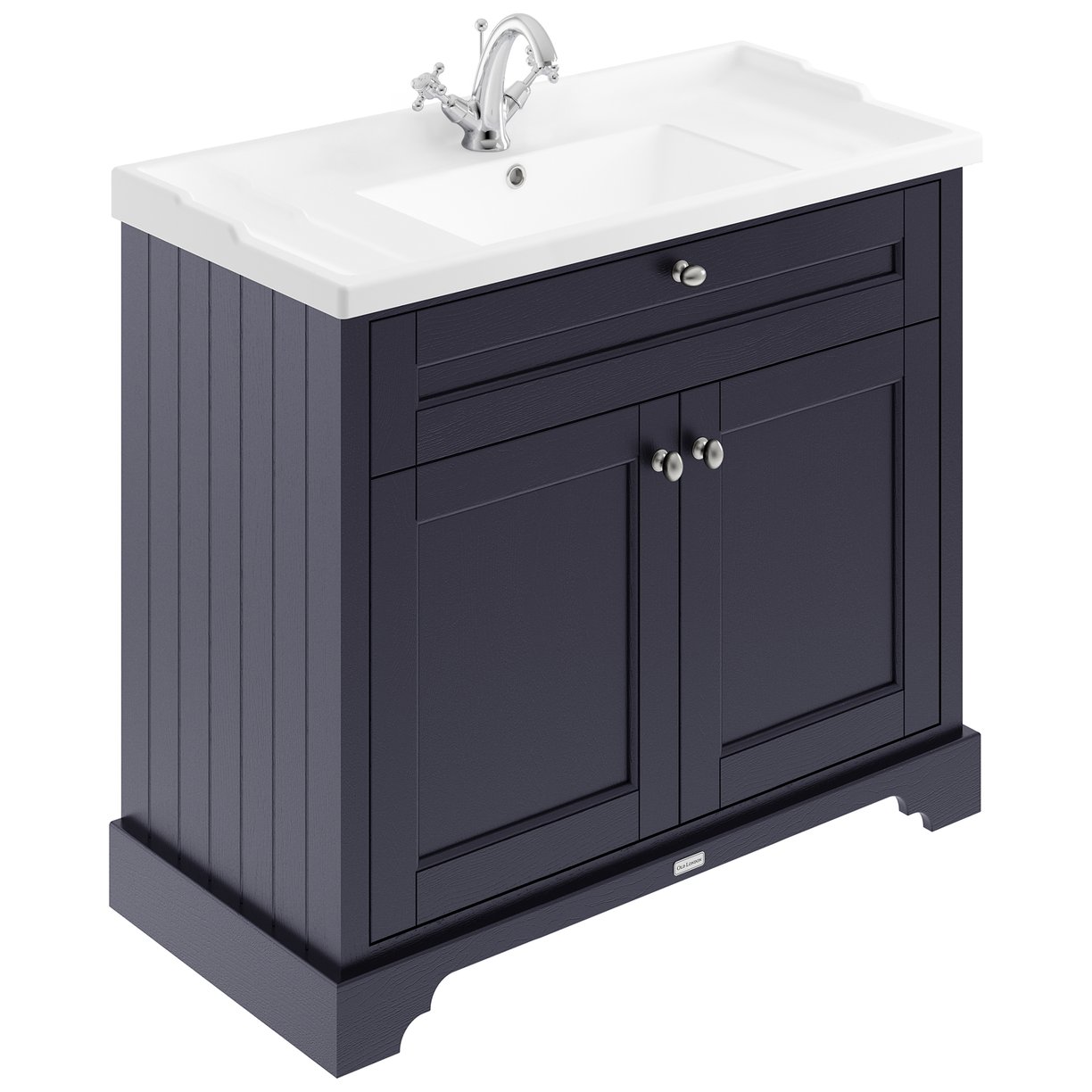 1000Mm Cabinet & Basin (1Th) - Twilight Blue