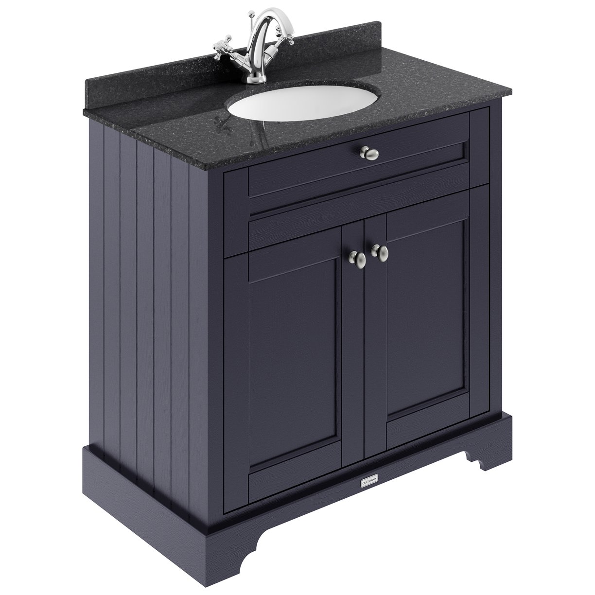 800mm Cabinet & Marble Top (1TH) - Twilight Blue