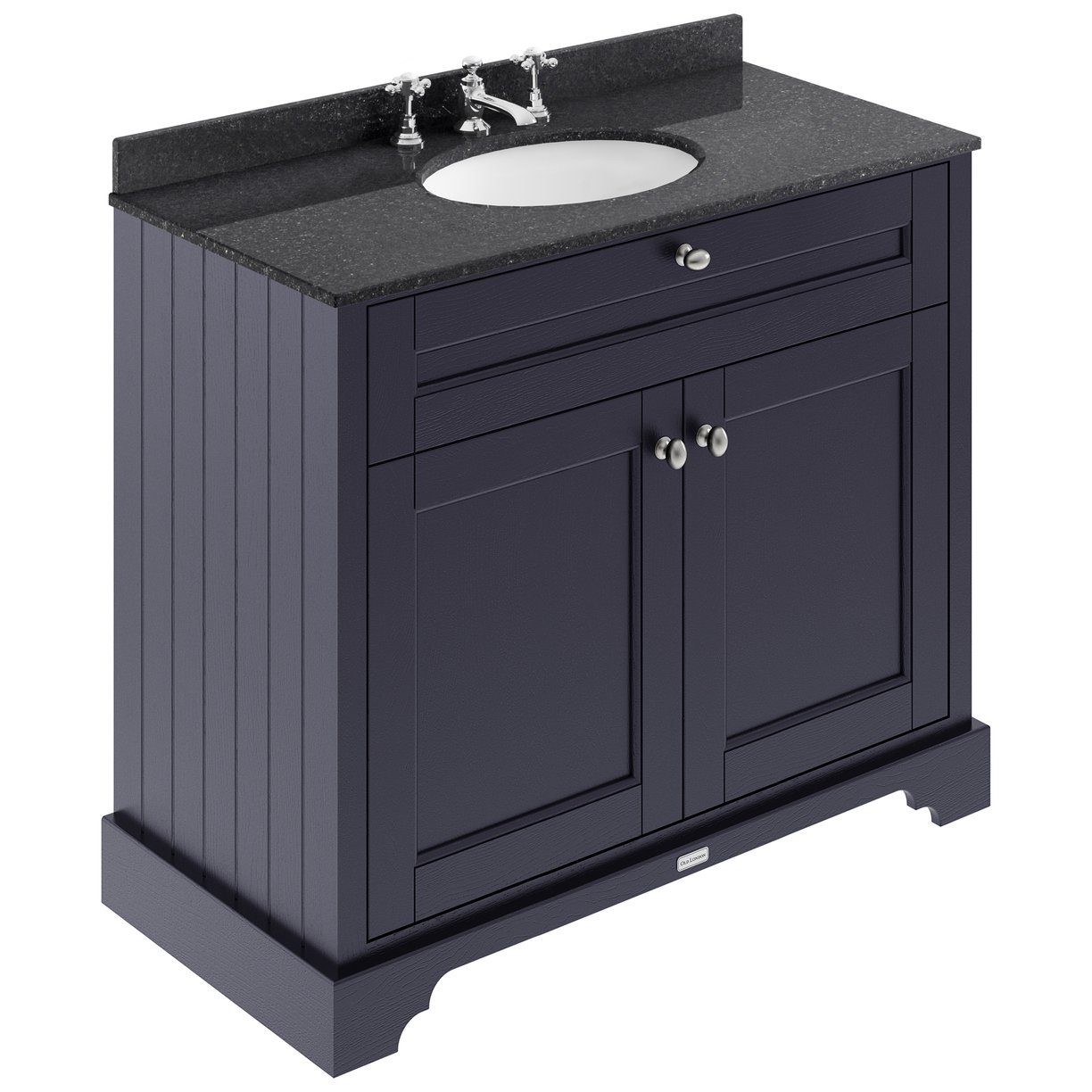 1000mm Cabinet & Marble Top (3TH) - Twilight Blue