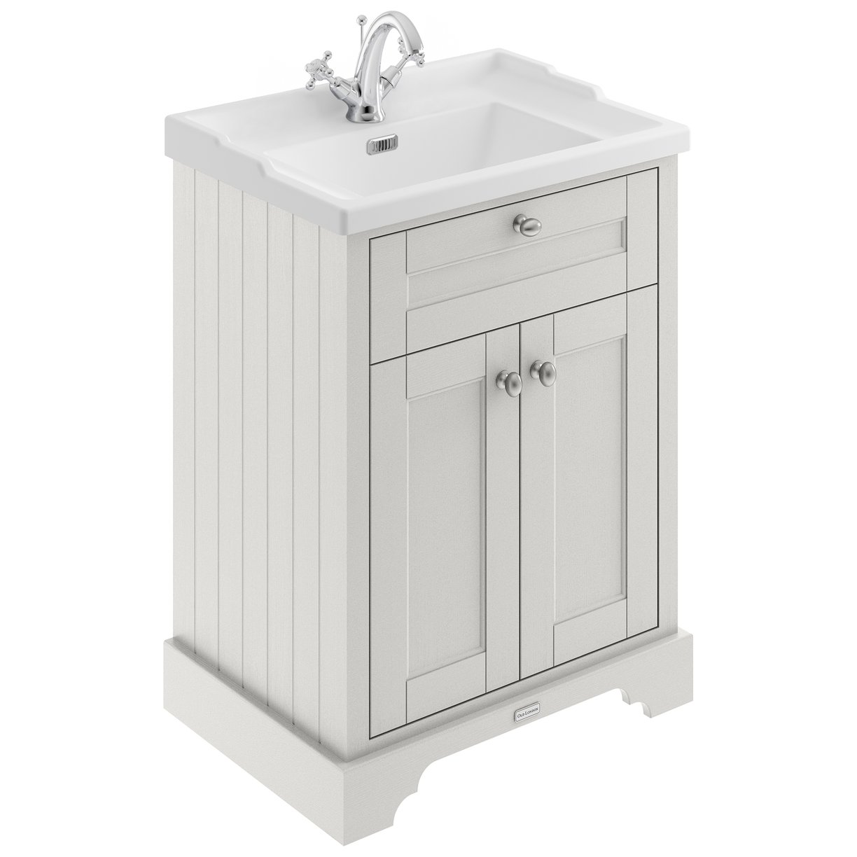 600Mm Cabinet & Basin (1Th) - Timeless Sand