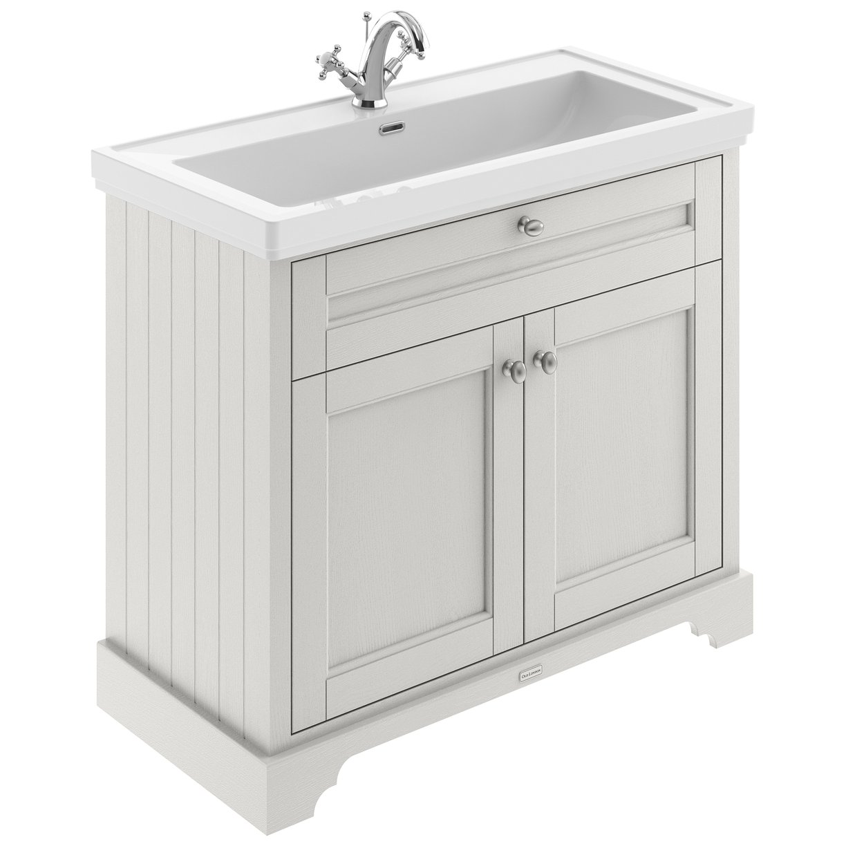 Classic Basin with Old London 2-Door Unit 1TH - Timeless Sand