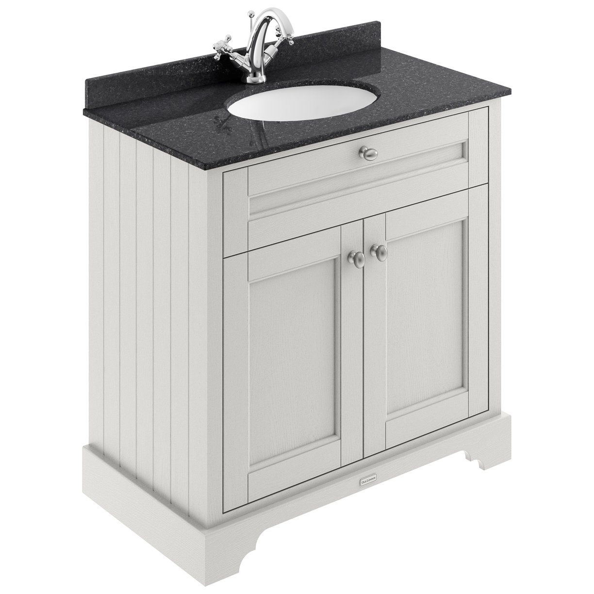 800mm Cabinet & Marble Top (1TH) - Timeless Sand